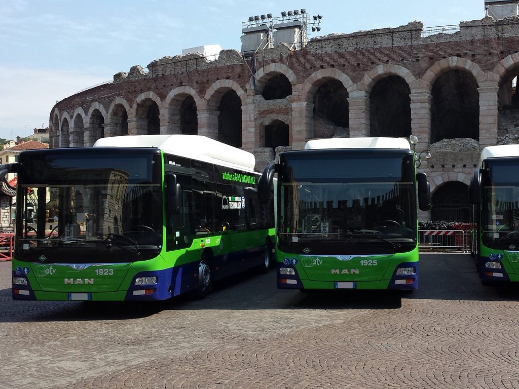Bus Transport - Castello San Antonio Lazise on Lake Garda